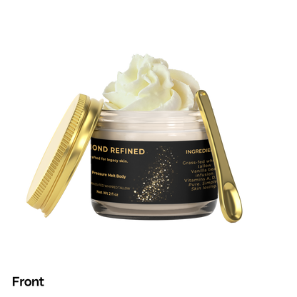Whipped Grass-Fed Tallow Balm with Vanilla Bean