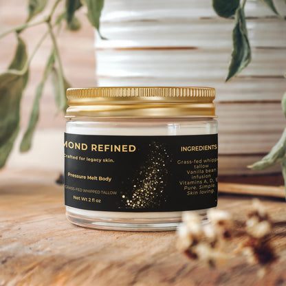 Whipped Grass-Fed Tallow Balm with Vanilla Bean