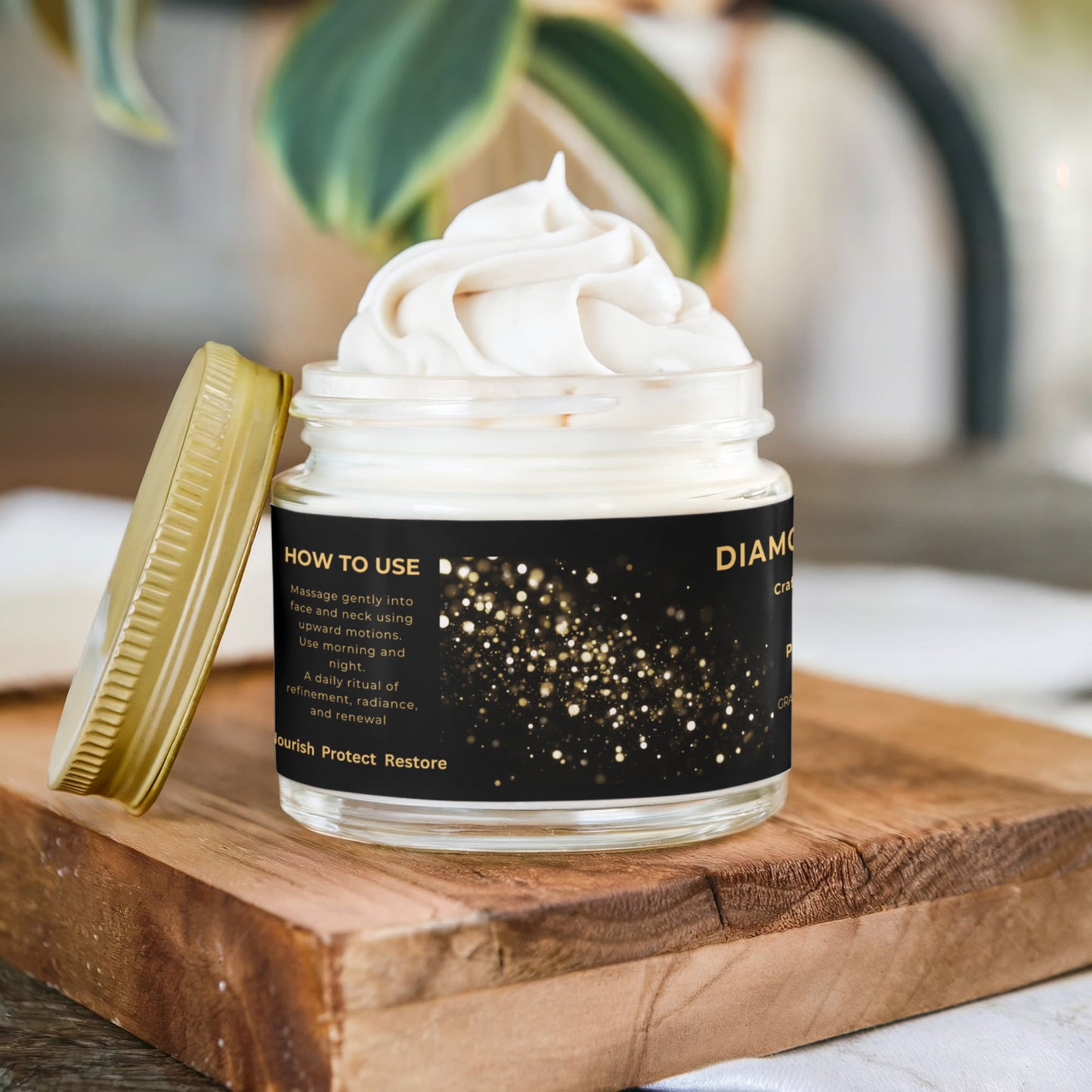 Whipped Grass-Fed Tallow Balm with Vanilla Bean