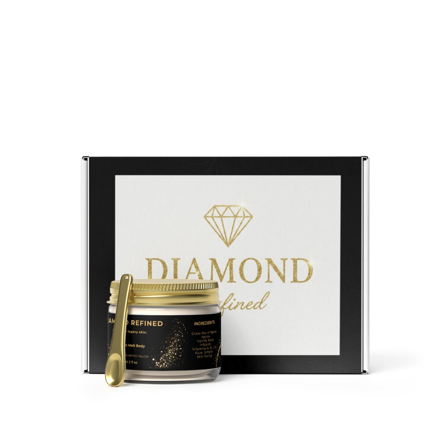 Whipped Grass-Fed Tallow Balm with Vanilla Bean